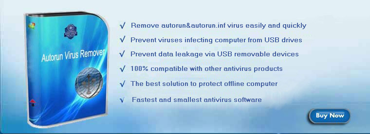 features of autorun virus removal